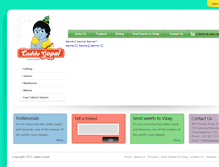 Tablet Screenshot of laddugopal.com